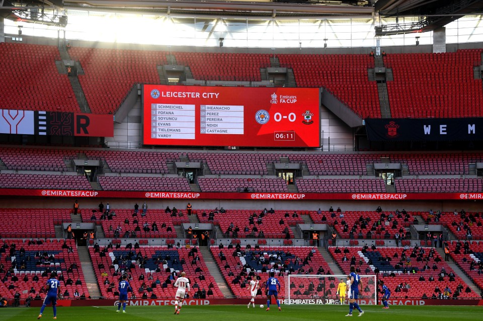 Leiceaster and Southampton were playing for a place in the FA Cup final