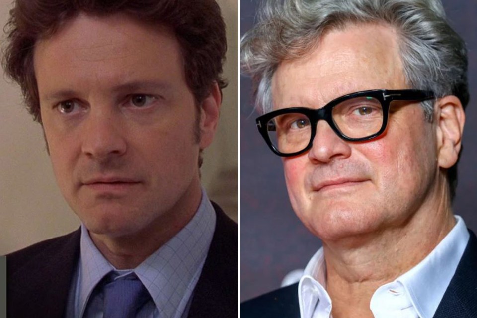 Colin Firth played Mark Darcy, who declared he loved Bridget "just as she is"