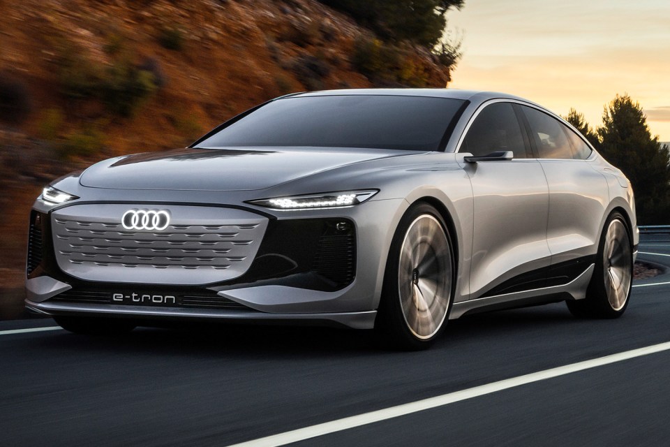 The new Audi A6 E-Tron concept is seriously slick