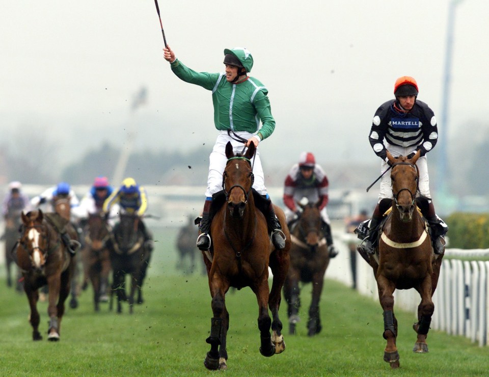 Ruby Walsh won the 2000 Grand National on Papillon for his dad Ted