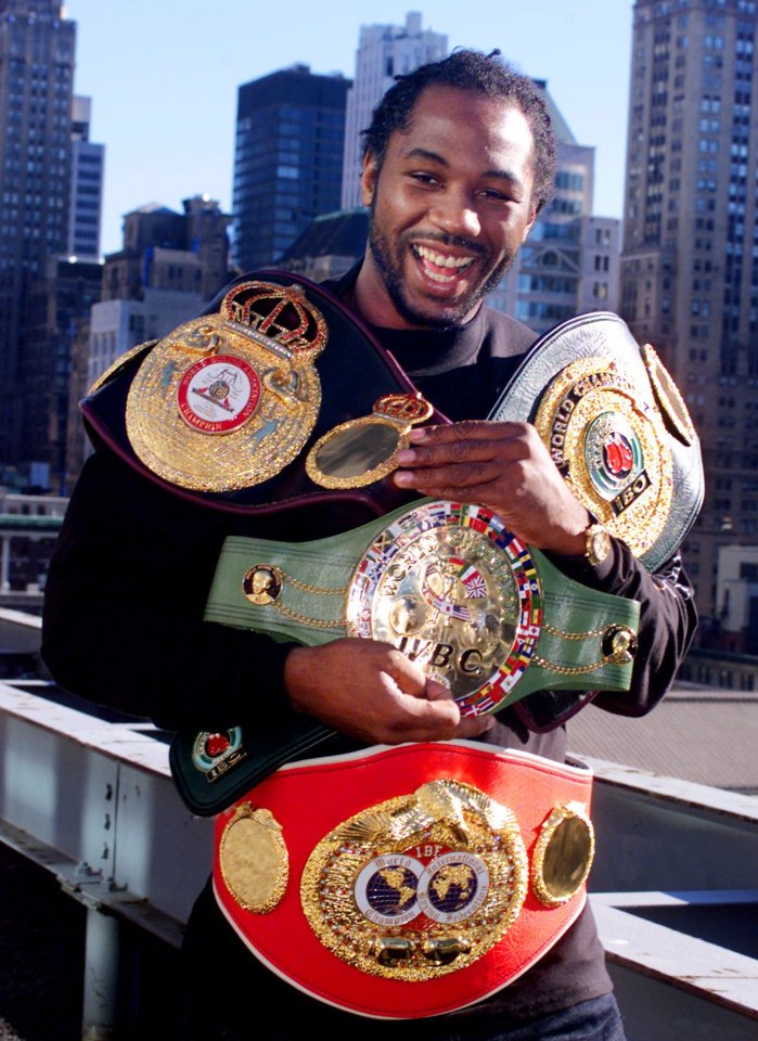 Lennox Lewis was the undisputed champion