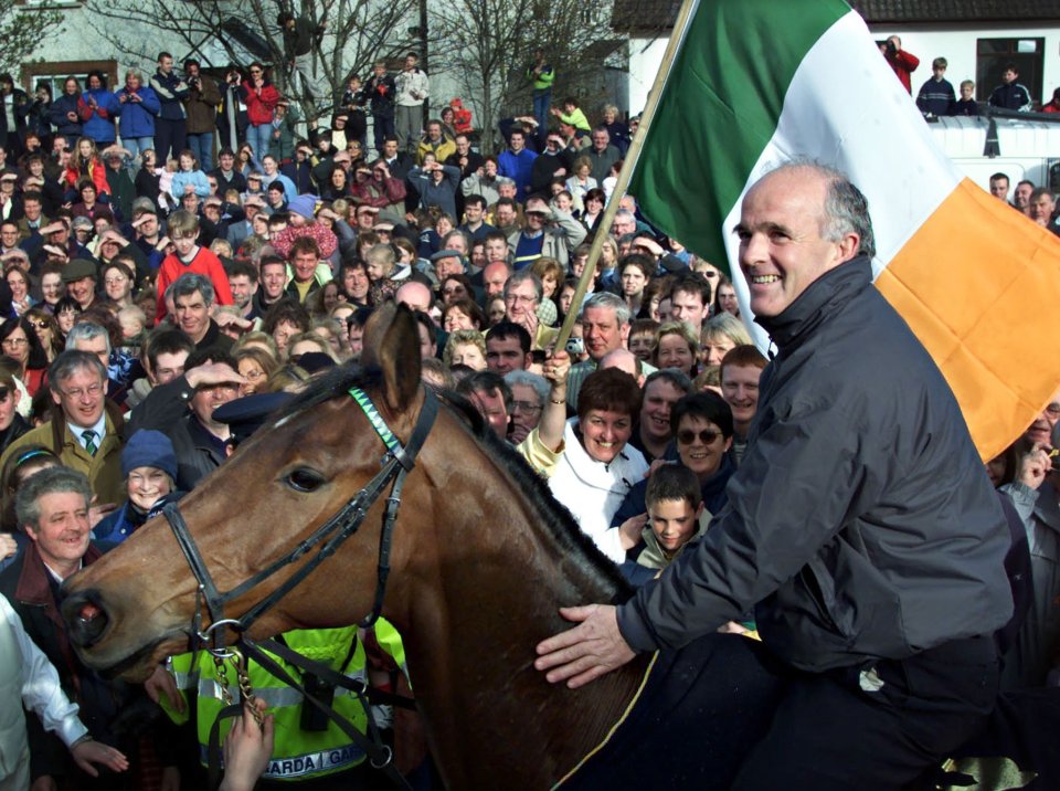 Huge crowds celebrated with the horse and the Walsh family in Kildare