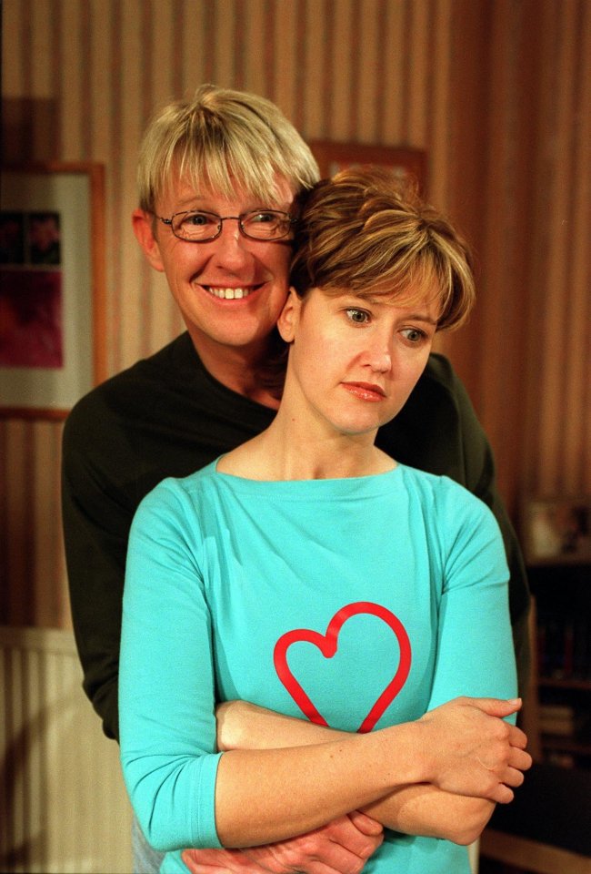 Angela famously played Curly Watts' wife Emma Taylor on Corrie