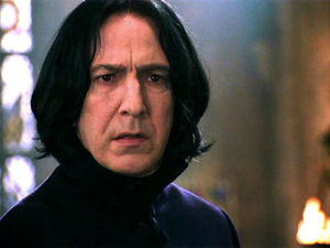 Snape is a Harry Potter character played by Alan Rickman