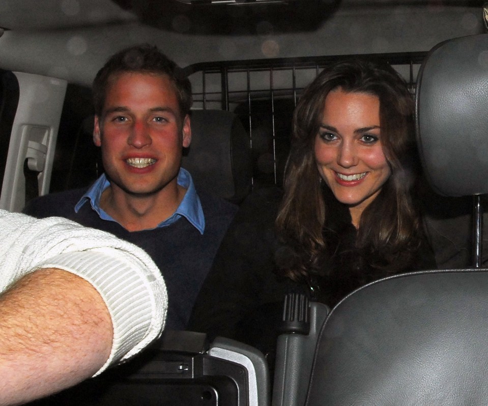 The young couple enjoy a night at Mahiki nightclub in 2008