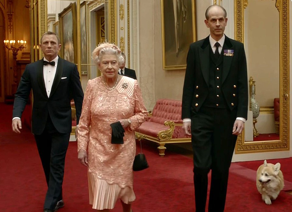 The Queen stole the show at the Olympic opening ceremony, when she announced: 'Good evening, Mr Bond'