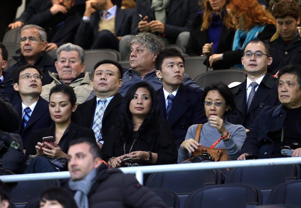 Inter Milan are owned by Chinese company Suning Holdings Group