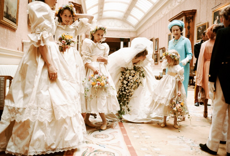 Charles and Diana’s wedding on July 29, 1981