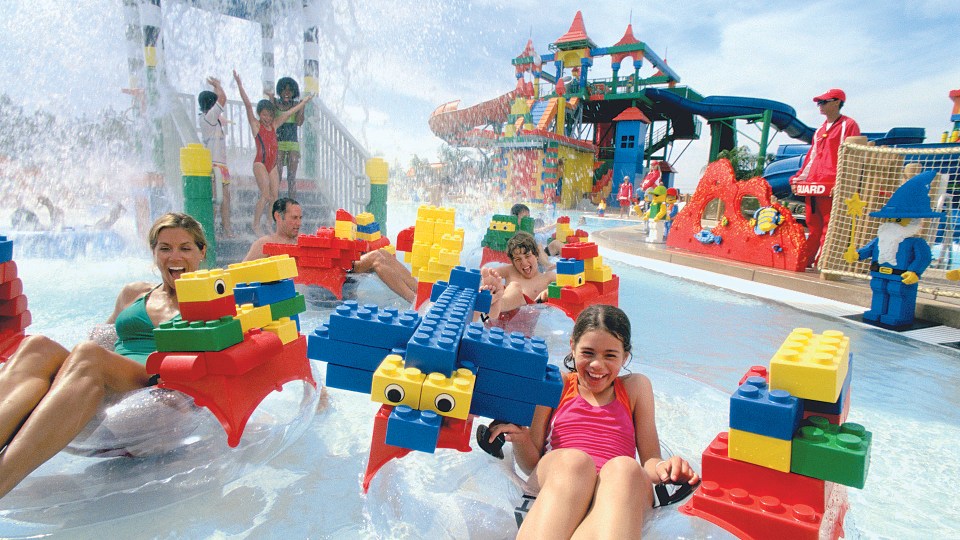 Families are spoilt for choice when it comes to theme parks and waterparks, including Legoland