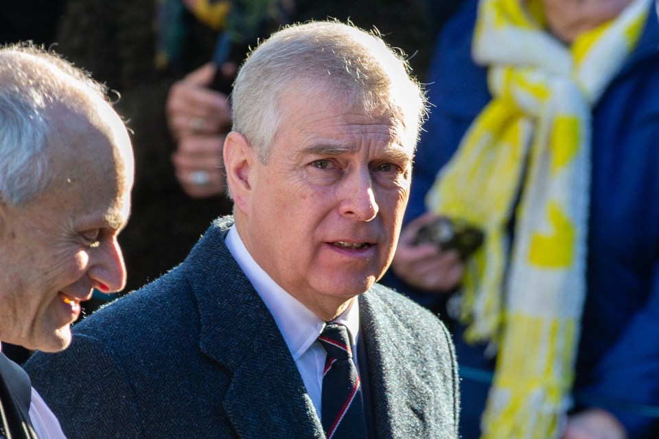 Prince Andrew was at home at the time of the security scare