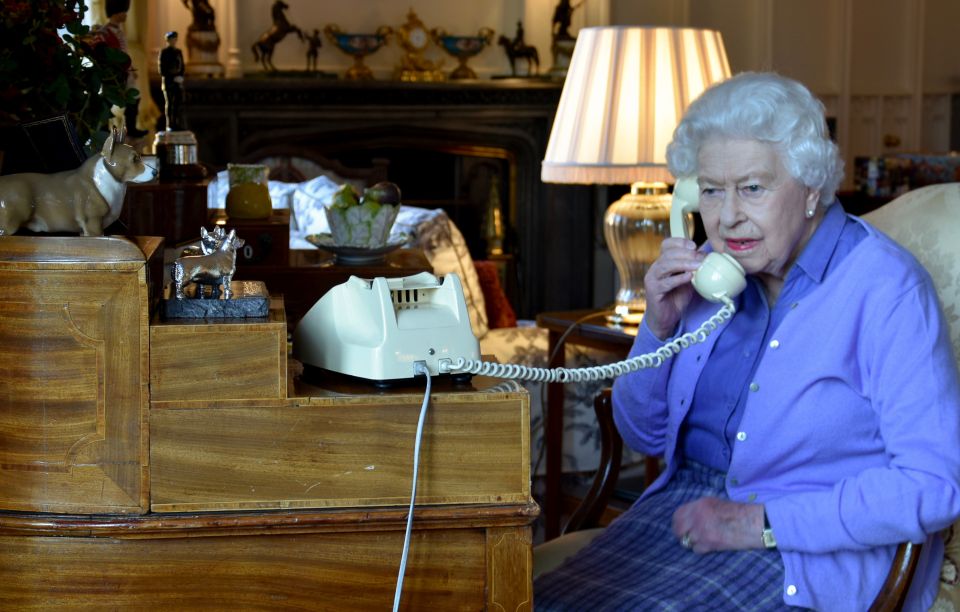 The Queen spoke to Boris Johnson on the phone on Saturday