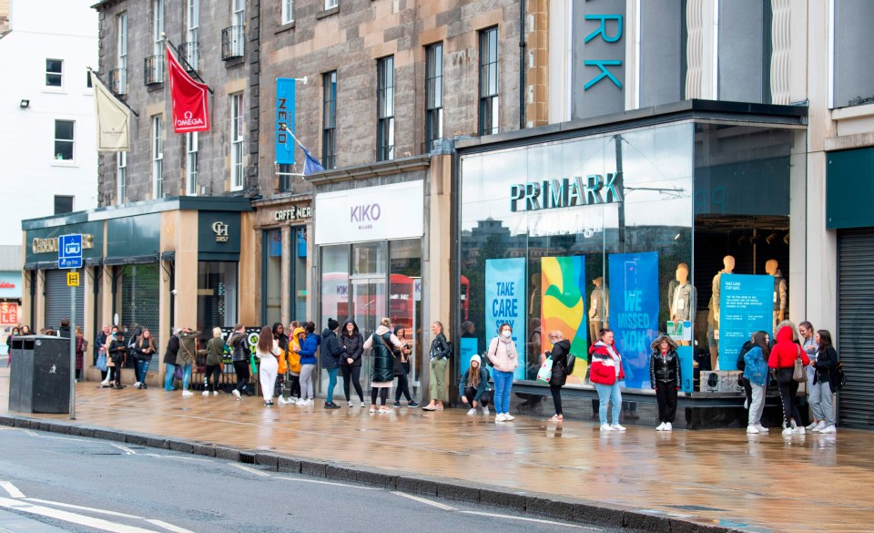 Demand was also high in Scotland when stores reopened on June 29