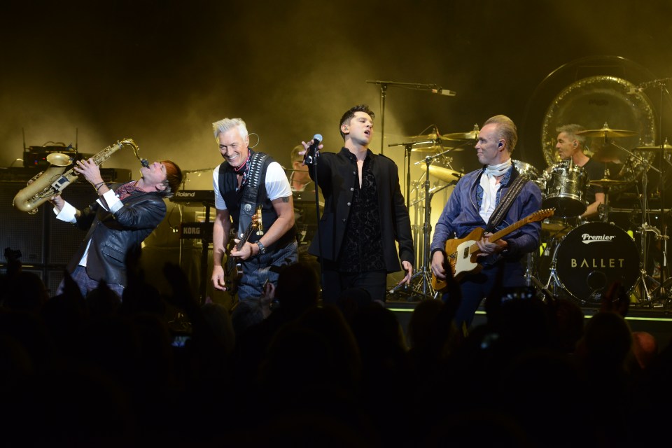 Spandau Ballet performing back in 2018 at Eventim Apollo in London