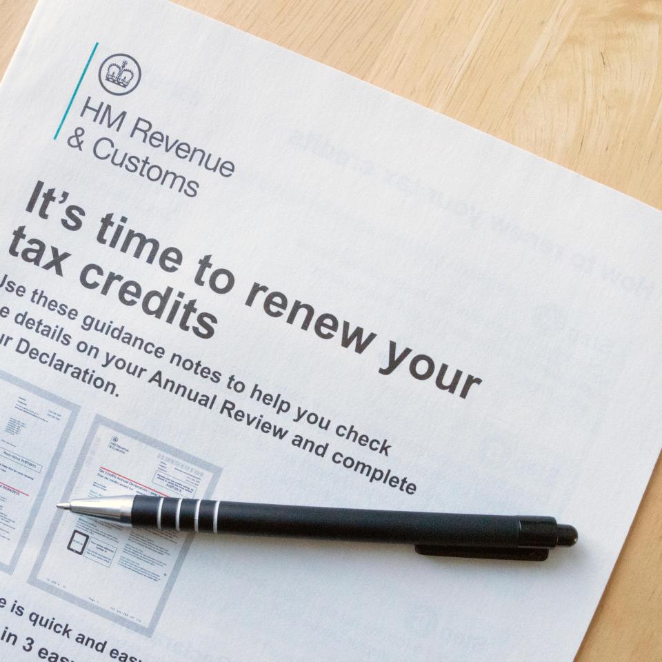 Here's how to renew your tax credits