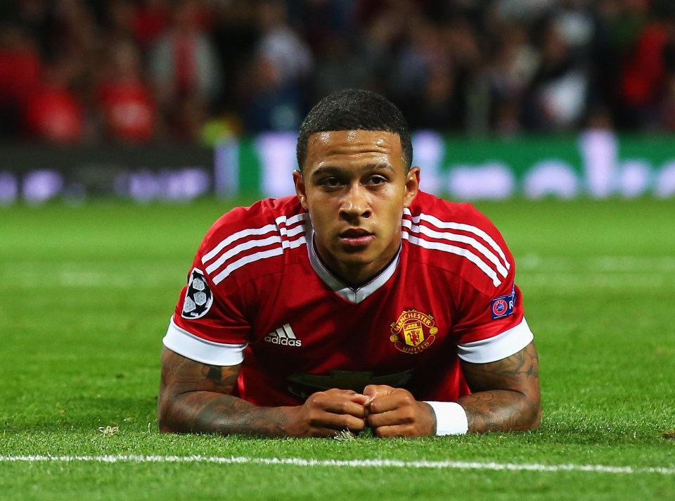 Memphis Depay couldn't find his Dutch league form at Manchester United