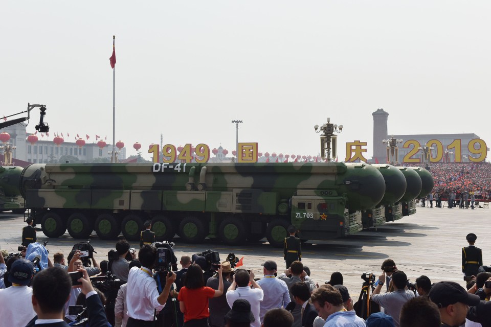 China has greatly expanded its missile capability in recent years