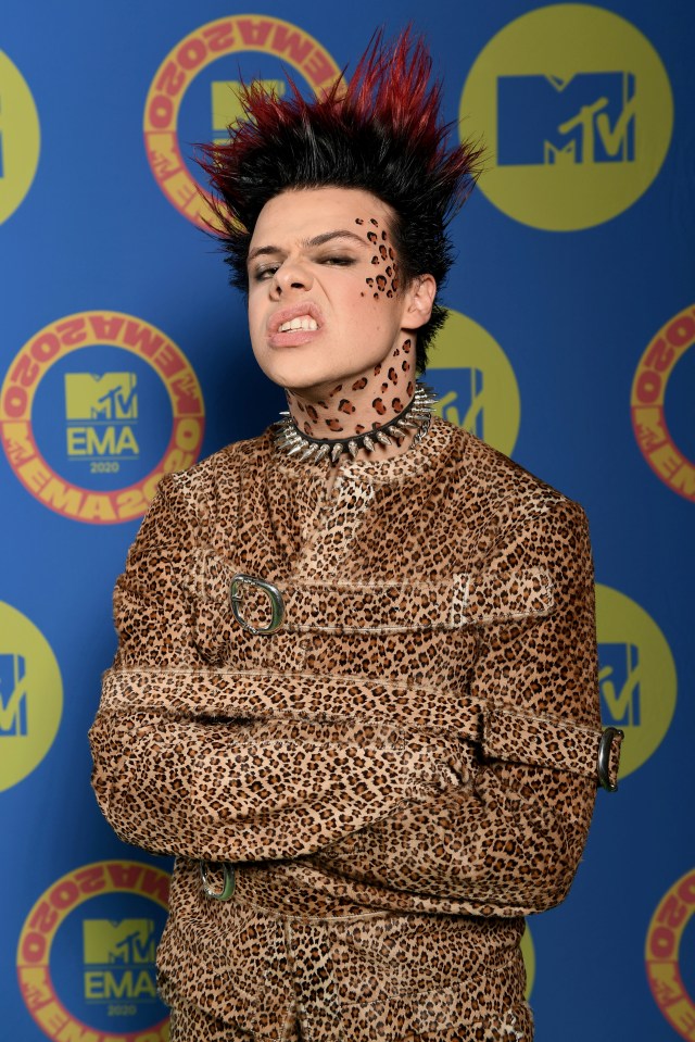 Newcomer Yungblud is hoping to win best male solo artist