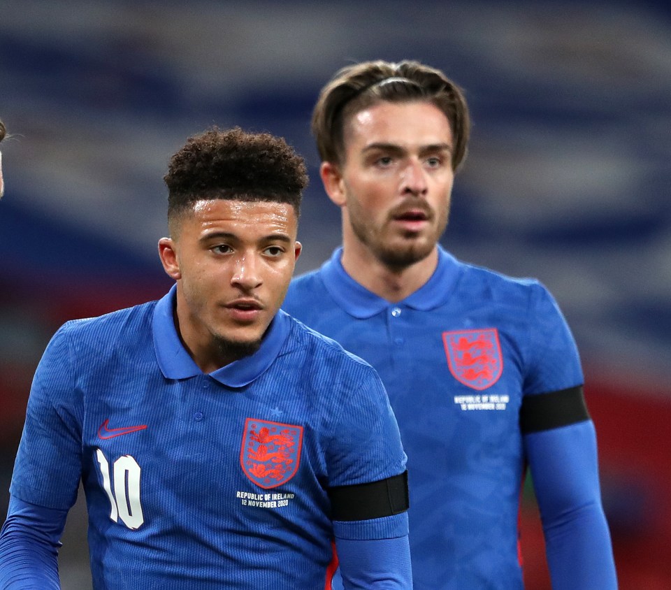 Sancho and Grealish could be in danger of losing their places