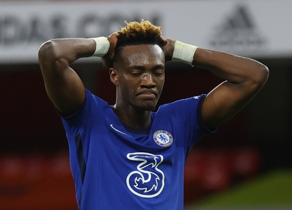 ‘Sad and angry’ Tammy Abraham has been linked with a return to Aston Villa having fallen out of favour at Chelsea