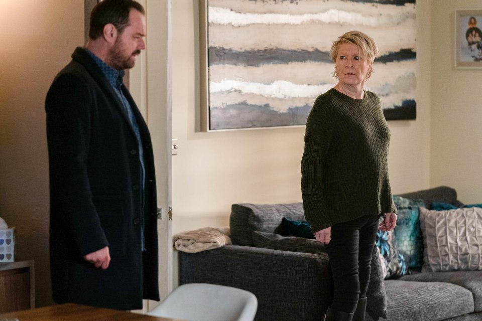 Shirley vows to make Phil Mitchell pay