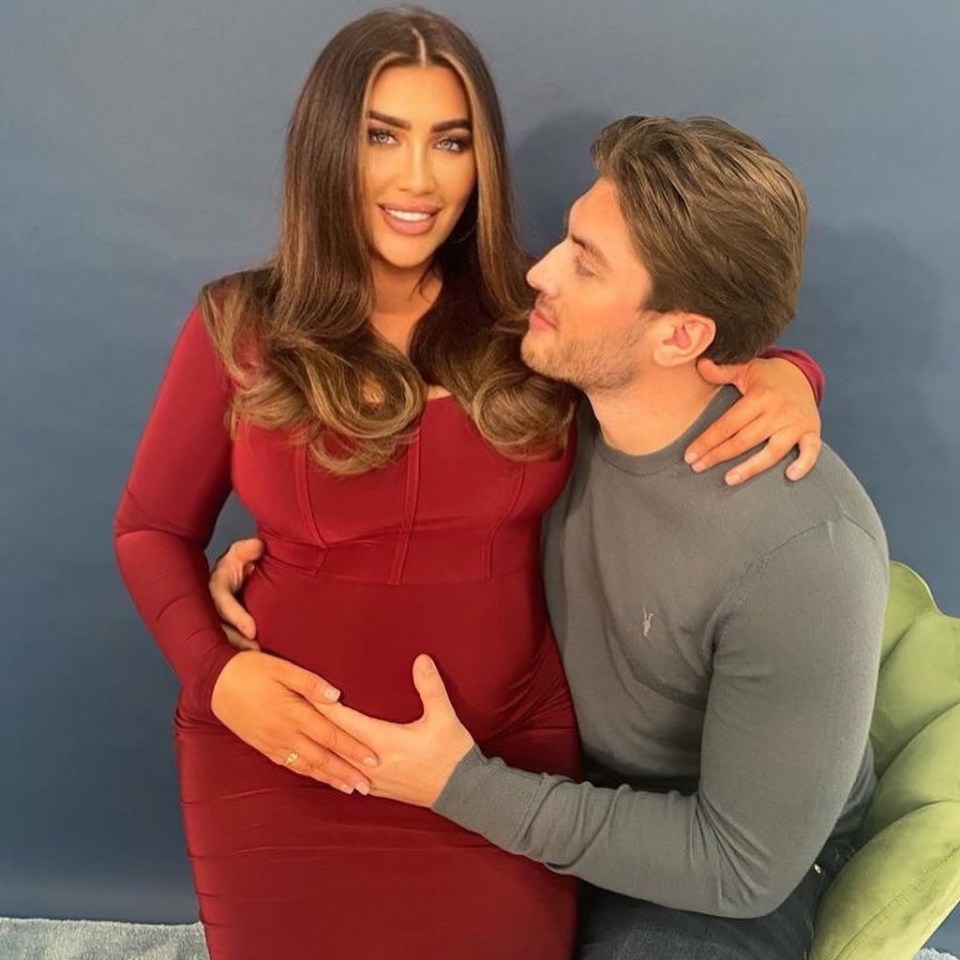 Lauren, who has looked stunning in her maternity outfits, is due this summer