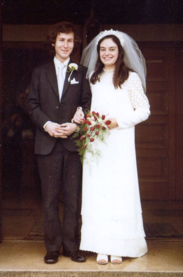 John and Anne Darwin on their wedding day