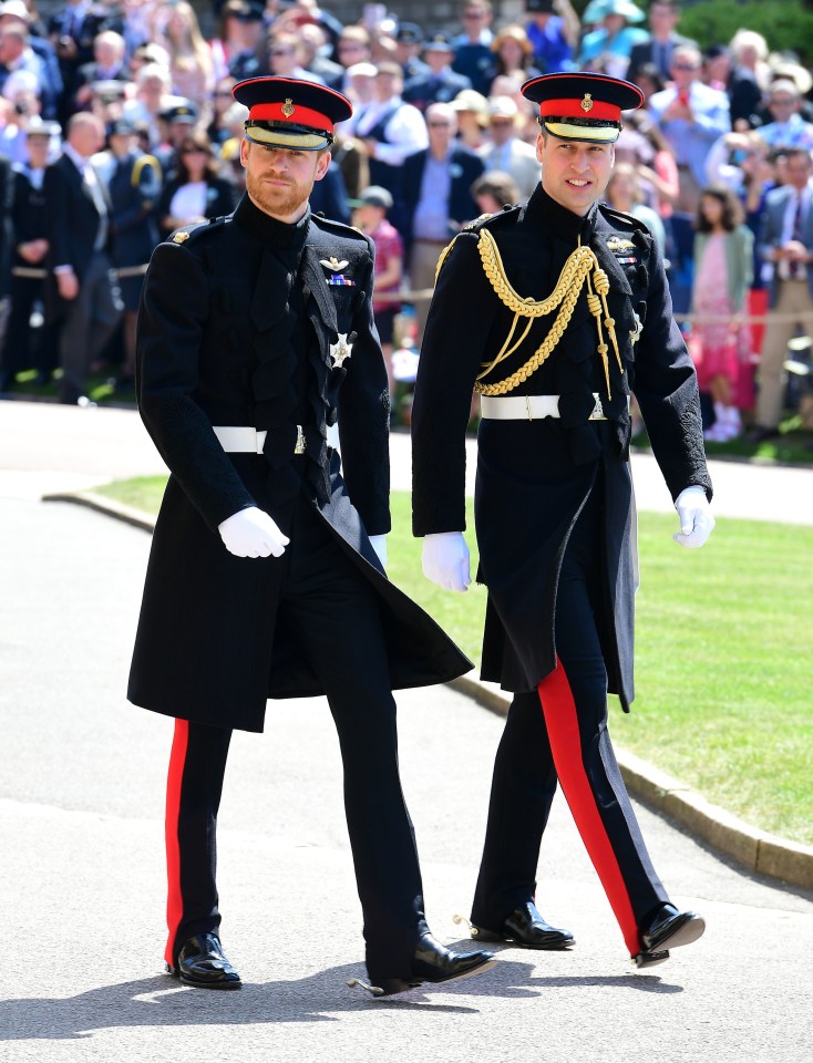 The funeral took place in the same chapel where Harry got married in 2018