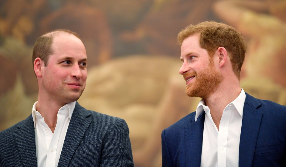 It appears the royal brothers have put their differences aside