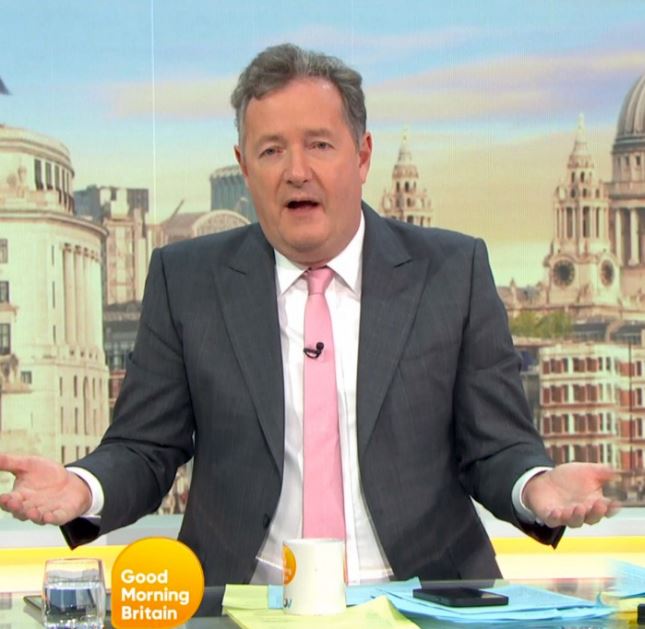 Piers Morgan was a presenter on GMB since 2015