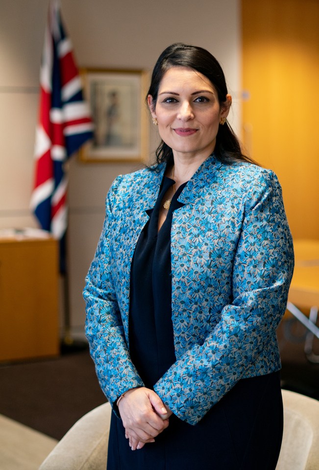 Priti Patel says she is ‘straining every sinew’ to get this savage booted out