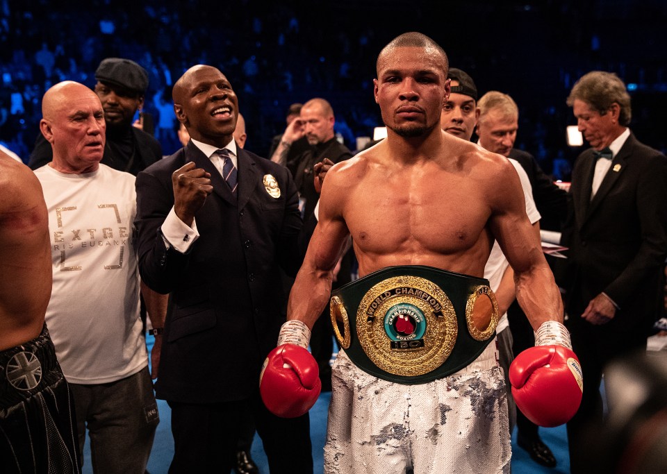 Eubank Jr has held the IBO world title, an organisation not regarded as one of the major four governing bodies