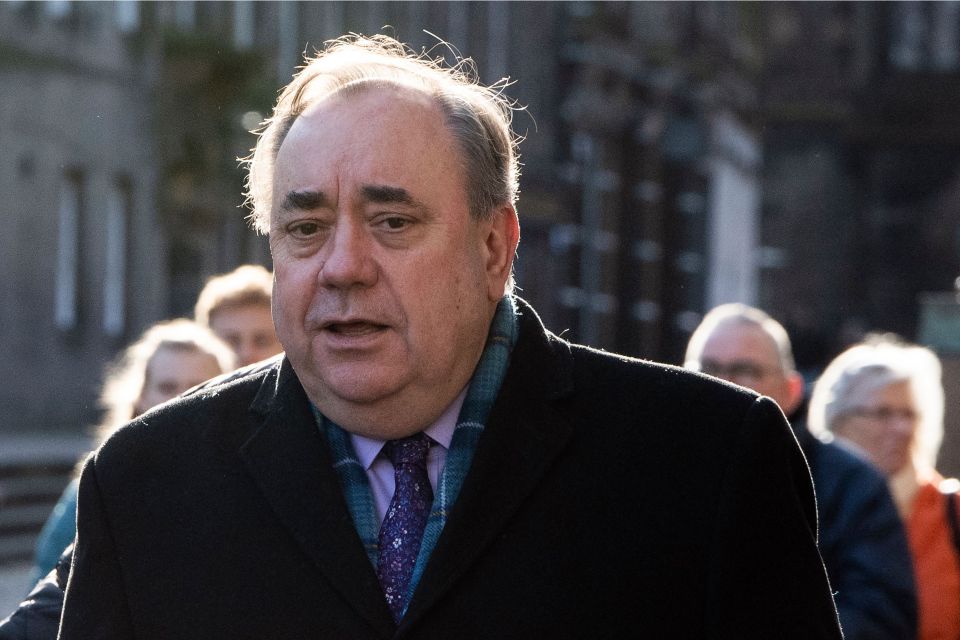 Mr Salmond was found not guilty of all 13 charges against him following a trial