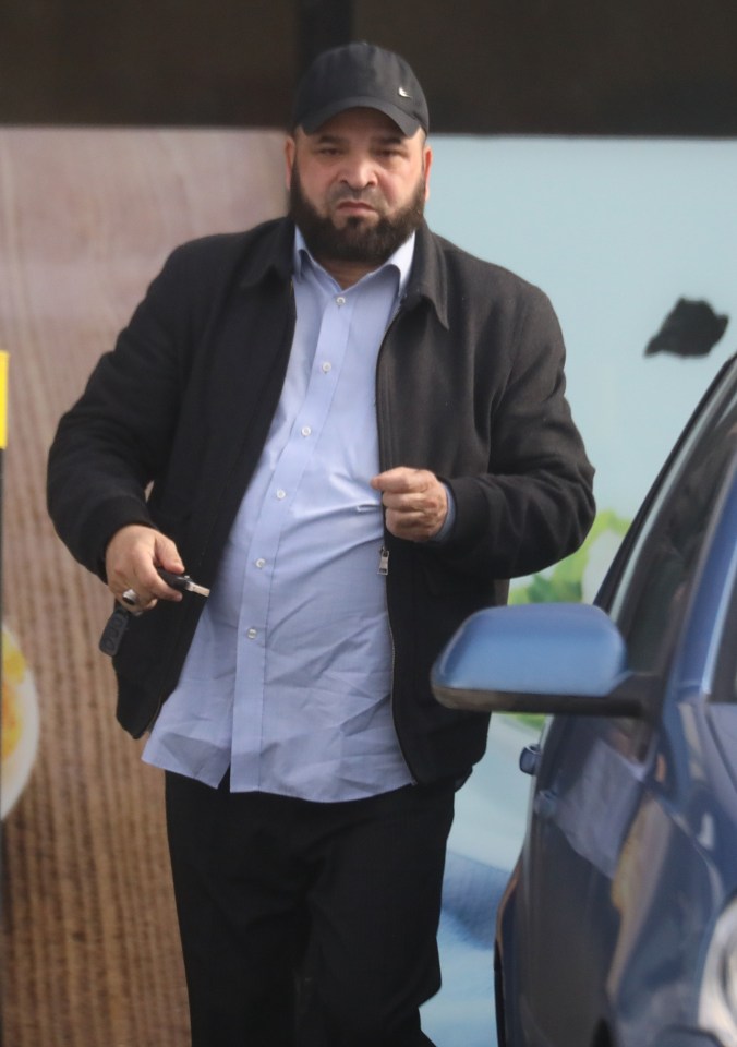 Dad-of-five Rauf was pictured shopping in Rochdale earlier this week