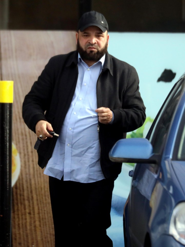 Qari Abdul Rauf was seen shopping in the town where he abused children