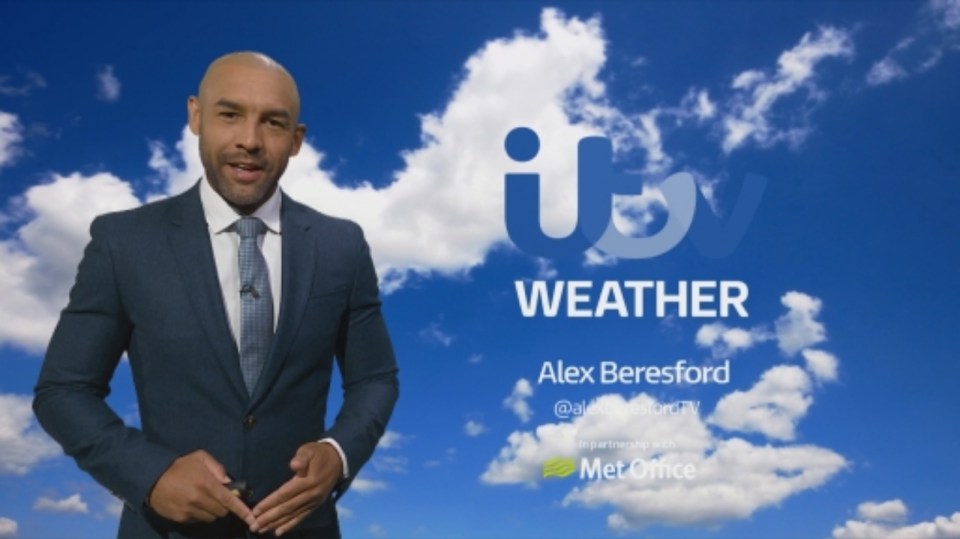 Alex is typically the weatherman on GMB