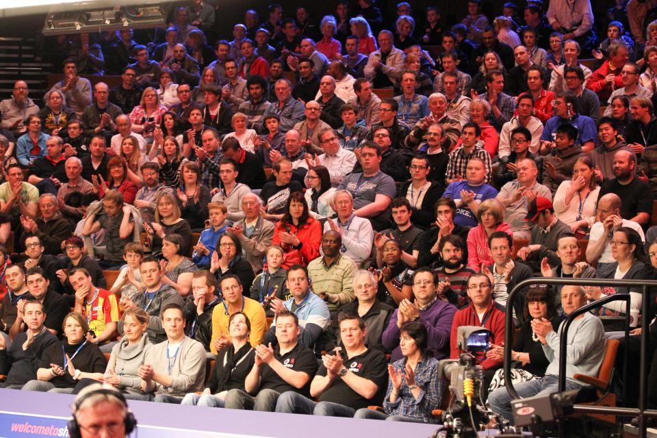 All the tickets for the World Snooker event have already been snapped up