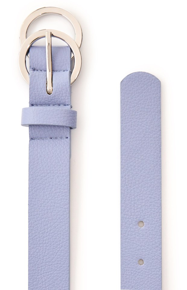 Lilac is everywhere this season – and this belt is only £3