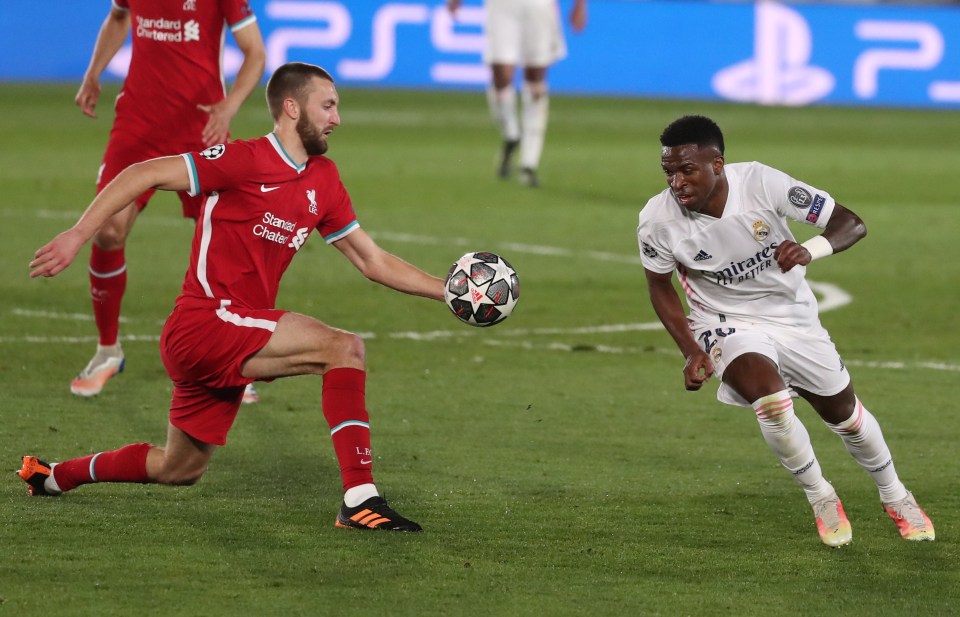 £40m signing Vinicius Junior terrorised Liverpool with his pace