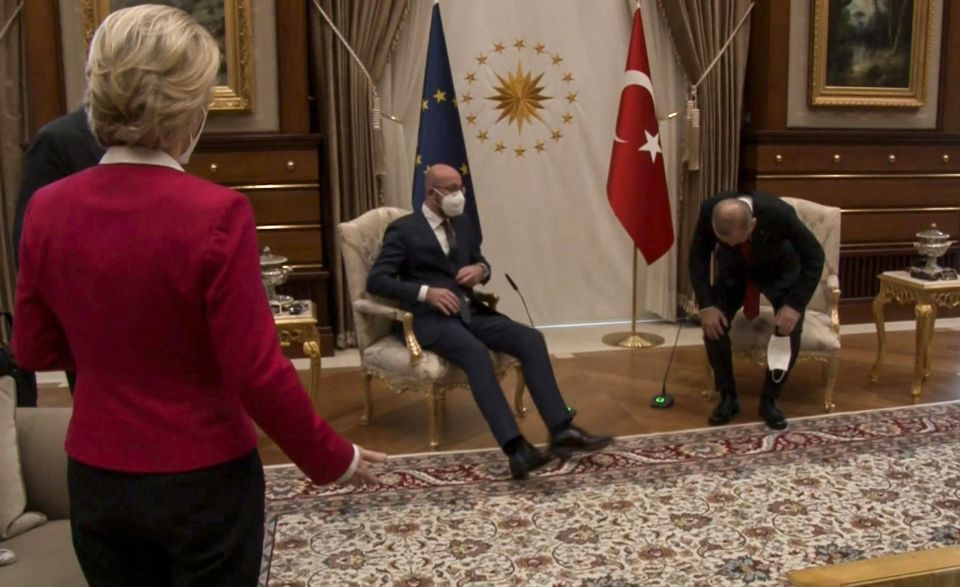 This is the humilating moment Ursula von der Leyen was left without a seat