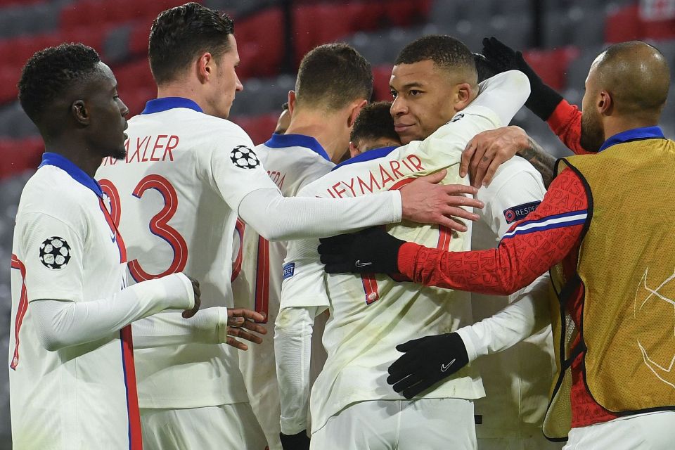 Kylian Mbappe scored his second of the night and restored PSG's lead