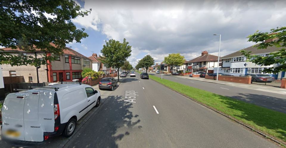 A 12-year-old boy was repeatedly stabbed on a bouncy castle after two men attacked a litle girl's birthday party in Bootle, Merseyside