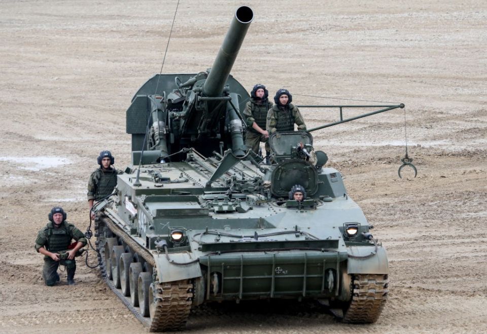 The 2S4 Tyulpan self-propelled mortar is dubbed the 'city destroyer'