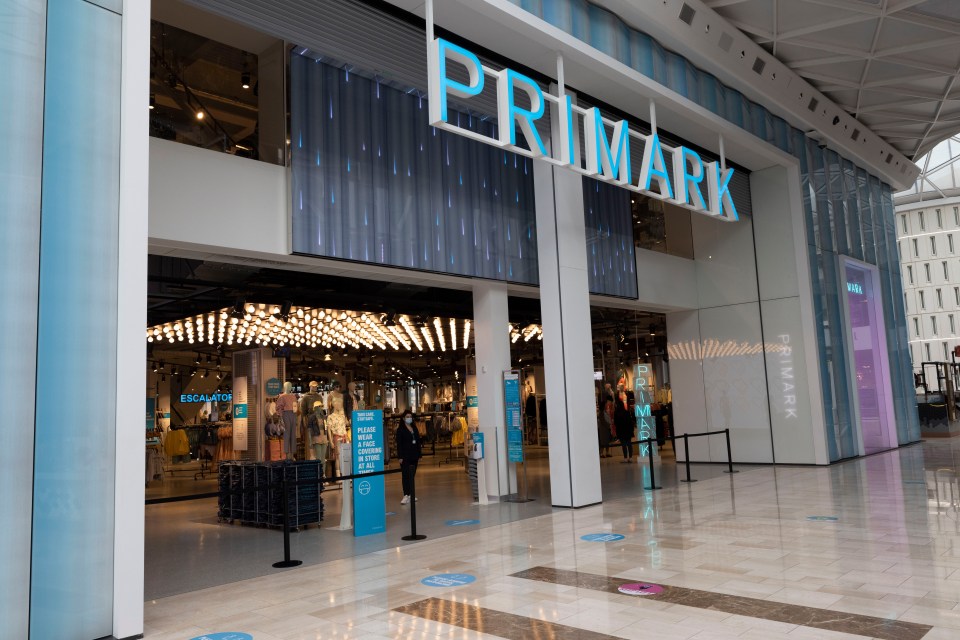 Primark is due to reopen on Monday April 12 in England and Wales