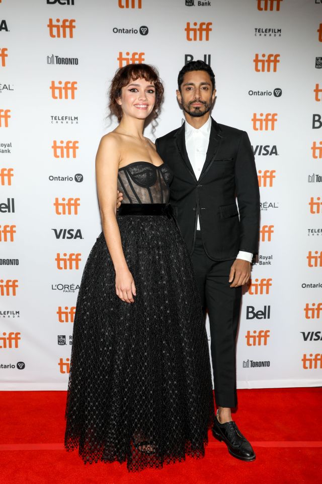 Riz with Sound Of Metal’s Olivia Cooke in 2019