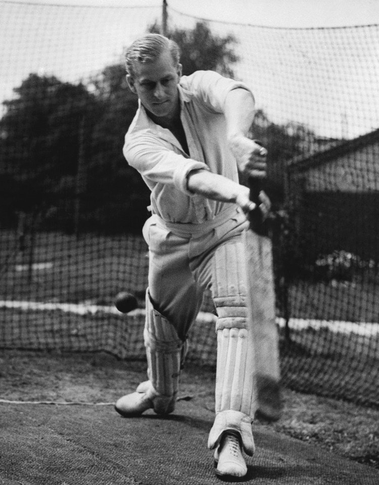 The Prince seen here as a young man in 1947