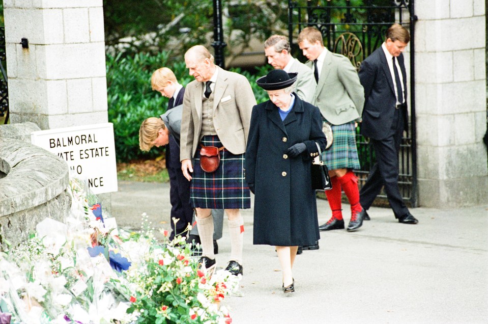 The Queen and Philip were stunned and shocked to learn of Diana's death