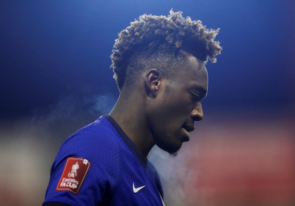 Tammy Abraham was left out of Chelsea's squad for the FA Cup semi-final against Man City