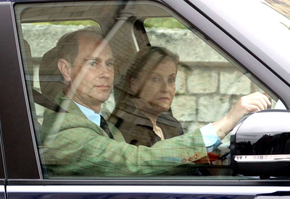 The couple were seen arriving at Windsor Castle this morning