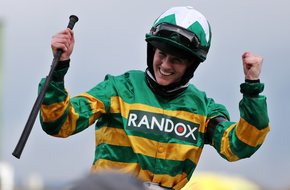 Blackmore became the first woman to win the Grand National