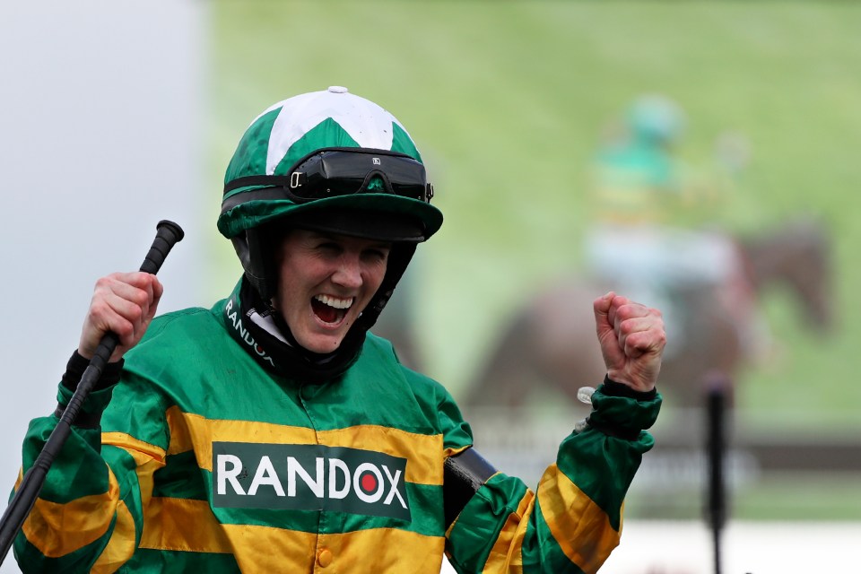 She became the first female jockey to win the historic race